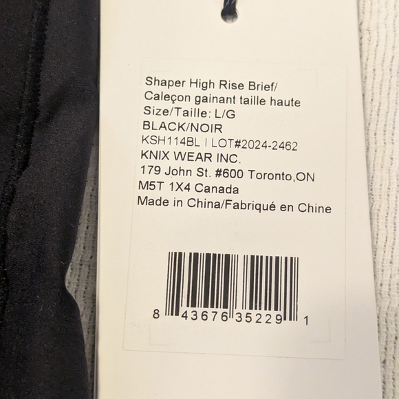 Knix Black High-Waisted Shapewear - Picture 6 of 13